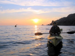 Evening/sunset kayak tours in Jersey