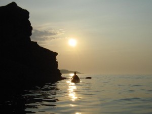 Evening/sunset kayak tours in Jersey