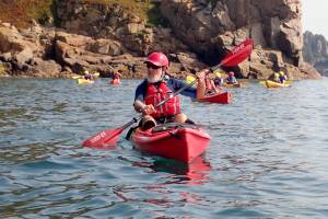 Mick. Derek Hairon. Sea Kayak Coaches & Guides in Jersey.